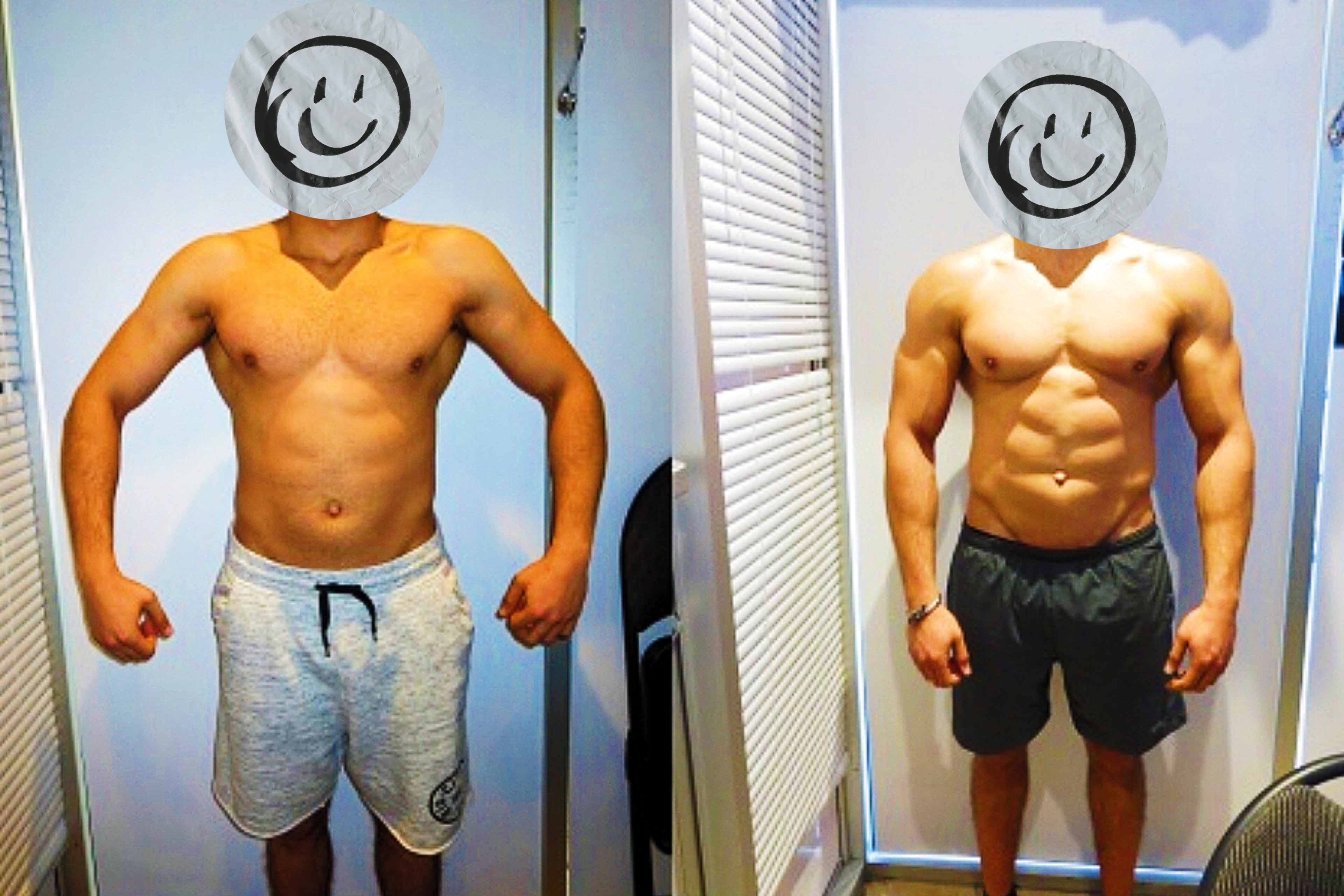 High Intensity Training Before & After